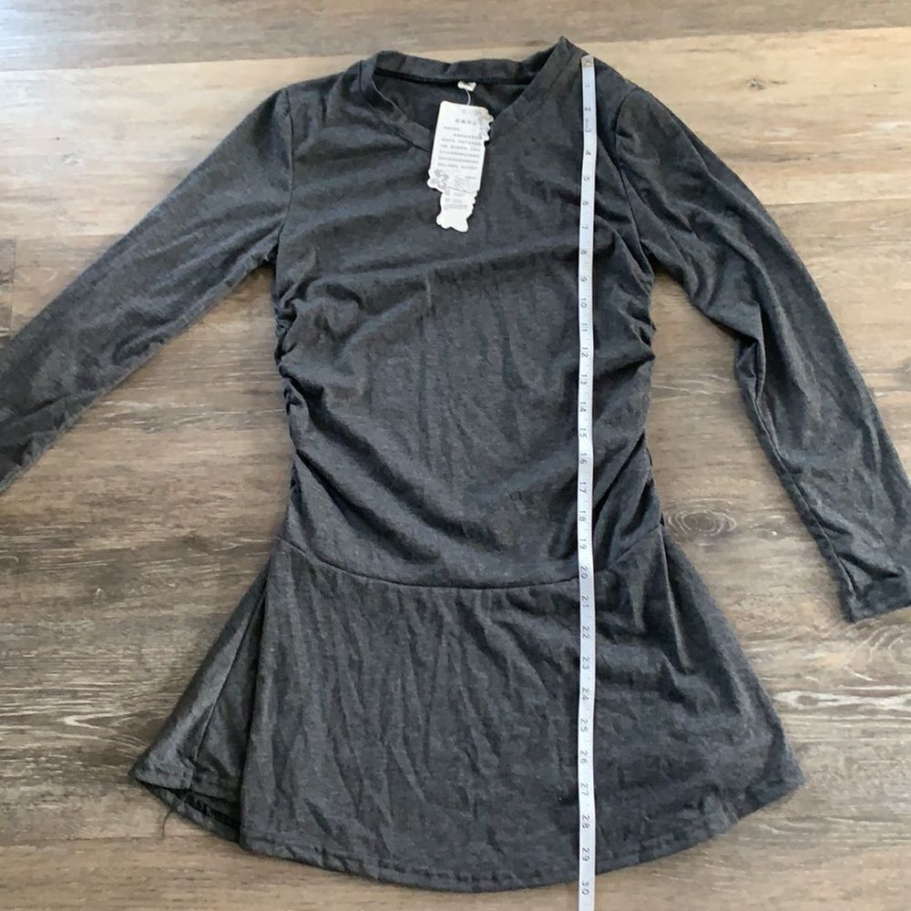 Long sleeve tee shirt dress sz sm - Picture 6 of 9
